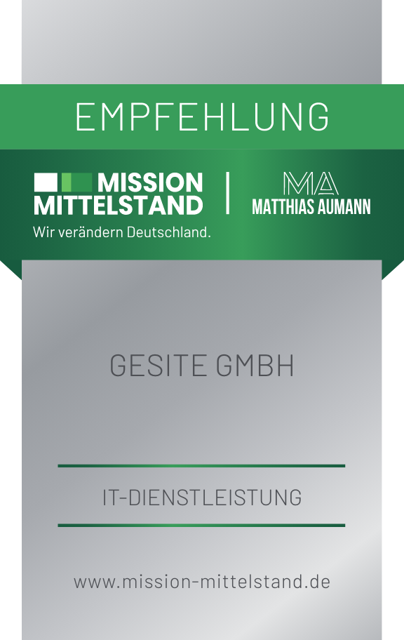 Mission Mittelstand Sticker